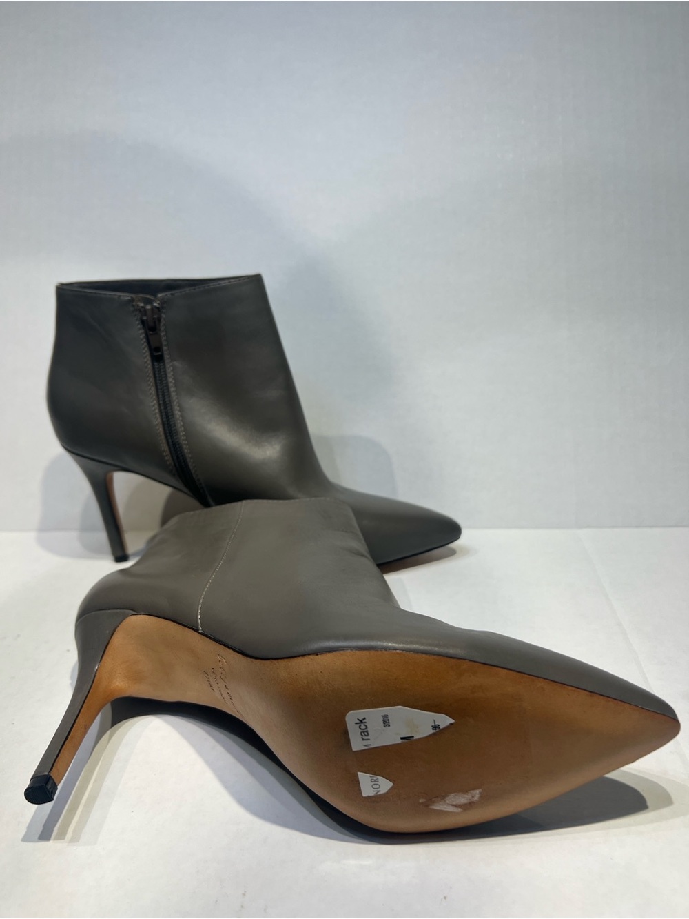 Betty Muller Elegant Gray Women's Ankle Boots Sz 7.5 F18 - Picture 8 of 9